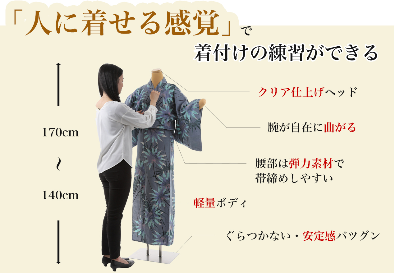 着付けしやすい